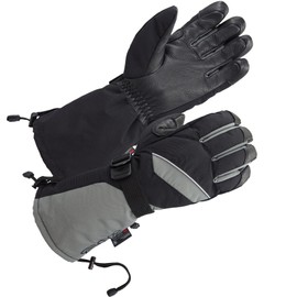 SKYDEER Waterproof Skiing Gloves with Premium Genuine Deerskin Leather (SD8658T/L)