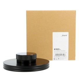 _blank #025bk | Stabiliser for Record Player | Plate Clamp | Black