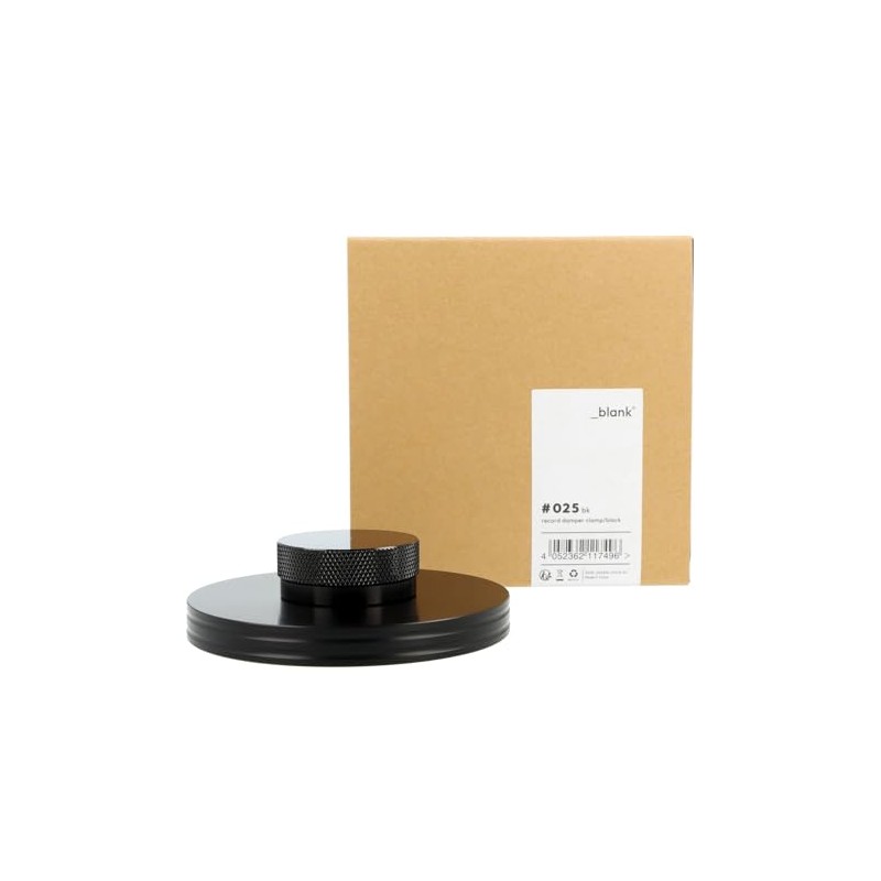 _blank #025bk | Stabiliser for Record Player | Plate Clamp