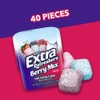 Extra Refreshers Berry Mix Gum, 40-Piece Bottle