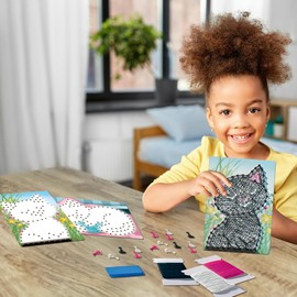 Ravensburger 18246 BeCreative String Art Cats Creative Thread Pictures with Cute Kittens for Children from 7 Years