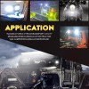 youlikemotors8 4x 7'' LED Headlights Fit Caterpillar Skid Steer Excavator