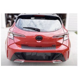 Toyota OEM Hatchback Only Gloss Blackout OVERLAY EMBLEM Fit 2019-2024 TOYOTA COROLLA XSE
