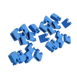 2.54mm Jumper Caps Standard Circuit Board Jumper Cap Shunts Short Circuit Connection Pin Blocks 350pcs (Blue)
