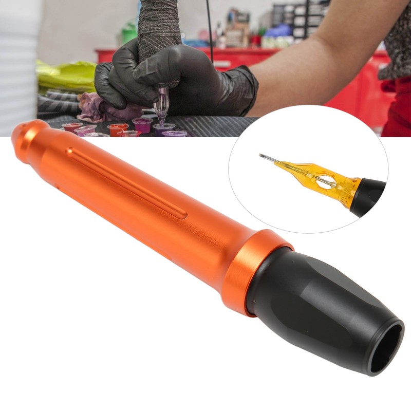 Aluminium Manual Tattoo Pen Liner Portable Lightweight Accessory Manual Tattoo