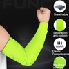 HOPEFORTH 2PCS Padded Elbow Forearm Sleeves Compression Arm Protective Support