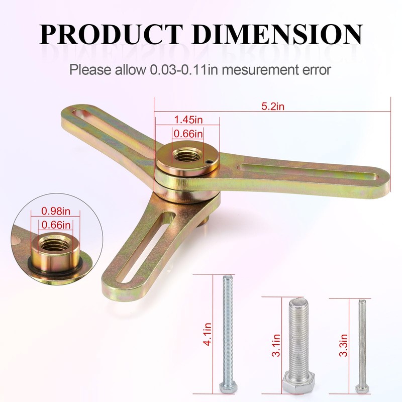 Crankcase Splitter & Separator Tool for ATV Motorcycle Automotive Dirt