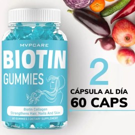 Colgeno  Biotina Skin Vit 60 Gomitas Sper Premium Frutos Rojos                                                                                        