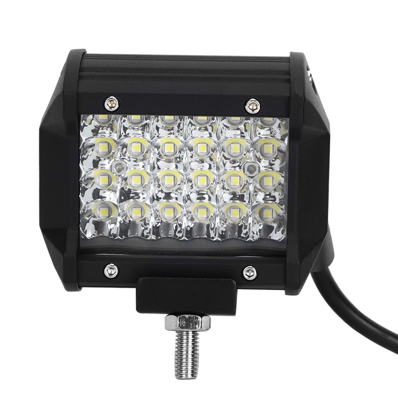 24LED 4 Row 72W LED Vehicle Work Light IP67 Waterproof
