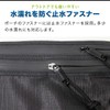 Field Door Security Pouch, Fanny Pouch, Secret Pouch, Black, Thin,