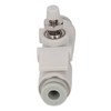 5PCS Throttle Valve Straight Through PVC Regulating Valve Pneumatic Fittings