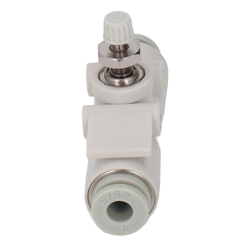 5PCS Throttle Valve Straight Through PVC Regulating Valve Pneumatic Fittings