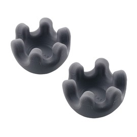 Elecom HCK-FAEHGY Eklea Stretch Foot Stretch Ball, Press Point Refresh, Office Stretch, Hard, Pressure Point Egg, Gray