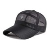 RUICHENG Mesh Cap Men's Trucker Baseball Cap Summer Breathable Outdoor