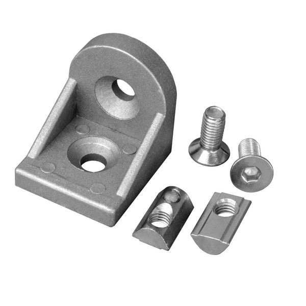 Angle Connector with Screws and Slot Nuts Slot 10 for