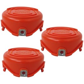 DEARCOOL 90583594 Replacement Spool Cover for Black+Decker Weed Eater String Trimmer Gh3000, Gh3000r, Lst540, Lst540b (3 Pack)