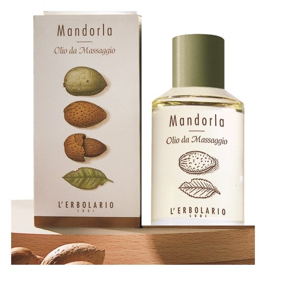 L'ERBOLARIO Massage Oil MANDORLA ALMOND - OLIO DA MASSAGGIO 125 ML