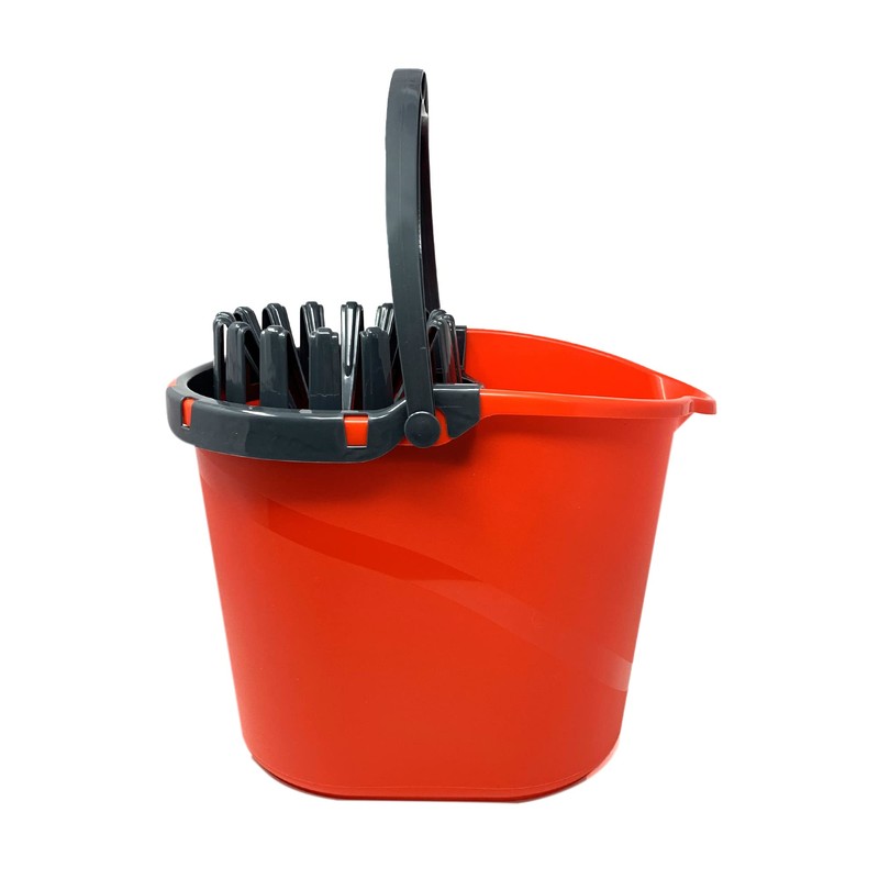 PLASTIFIC Strong and Durable Plastic Bucket with Carry Handle -