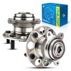 PHILTOP 512257 Rear Wheel Bearing Hub Assembly for Honda Civic