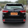 Senzeal Chrome Rear Window Wiper Cover Trim for Toyota Highlander