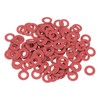 uxcell 220 Pcs M6 Fiber Flat Washers, Insulation Plain Washer