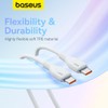 Cable de carga rápida Baseus Pudding de 1,2 m, tipo