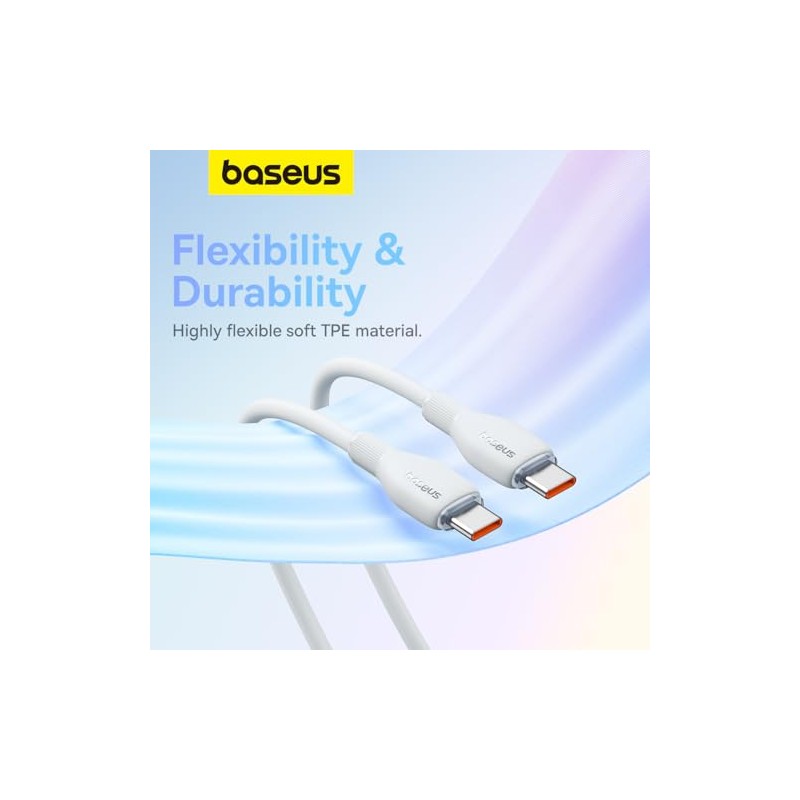 Cable de carga rápida Baseus Pudding de 1,2 m, tipo