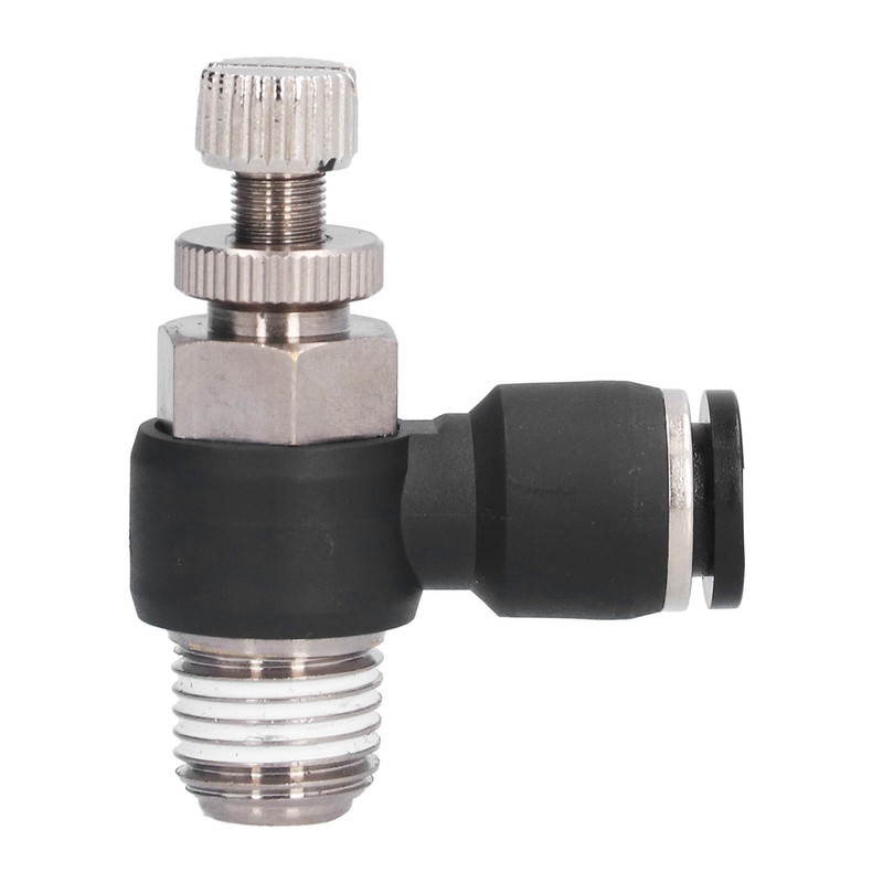 L Type Right Angle Throttle Valve Quick Fitting Convenient Elbow