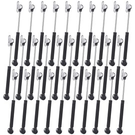 Lothee 30 Pack 10 Inch 100n/22.5lb Gas Struts for Cabinets Door Lift Pneumatic Support Rv Door Strut Soft Open Gas Springs Cabinet Shocks and Props for Furniture Rv Bed Boat Hatch
