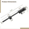 2 Packs 12" Slide Bolt Latches, Heavy-Duty 304 Stainless Steel