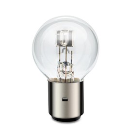 SOFOC BA20D Motorcycle Headlight Halogen Bulb Universal Fit for Scooter ATV UTV Mokick Agricultural Vehicles 12V 45/40W Warm White 4300K 1 Piece