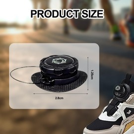 QTTRPCU 3 Pairs of Shoelaces Without Ties, Shoe Laces Without Tying Quick Release Shoes for Children and Adults, black