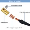EATBALE EDKL10-25 Connector for TIG Welding Cable Panel Connector-Plug for