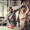 PRUNUS PRUNUS Mini Portable Radio AM FM Pocket Radio with