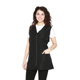 Smockers Zoe Professional Salon Vest, Bleach Proof,Hair Desser Smock, Stylist Uniform for women