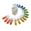Butter Your Corn Set with Jumbo Corn Cob Holders (for