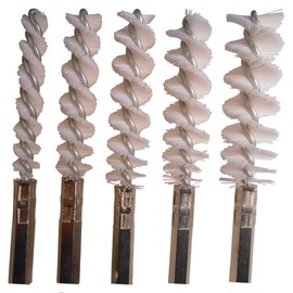 Nylon Barrel, Pipe,Hole, Internal and Thread Cleaning Brush 5 Piece Pack