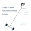 Undercarriage Pressure Washer Cleaner,Water Broom for Power Washer Undercarriage Attachment