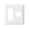 Panasonic Cosmo Series Wide 21 Simple Fireproof Outlet Plate for