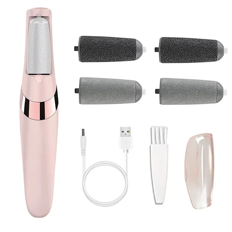 Rechargeable Electric Foot File for Heel Care – 2-Speed Callus