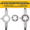 SAE and Metric Tap & Die Set 80 PCS, SAE: