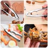 Nut Crackers Pecan Nutcracker Walnuts Plier with Non-slip Handles Heavy