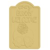 3D Every Bunny Welcome Unfinished Wood Cutout Spring Bunny Door