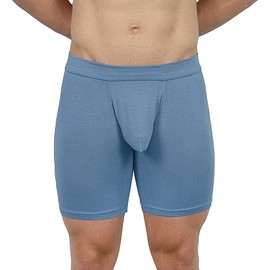 Obviously EliteMan - Calzoncillos calzones de 6 pulgadas, Pizarra, Medium