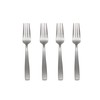 Oneida Everdine Everyday Flatware Dinner Forks, Set of 4, 18/0