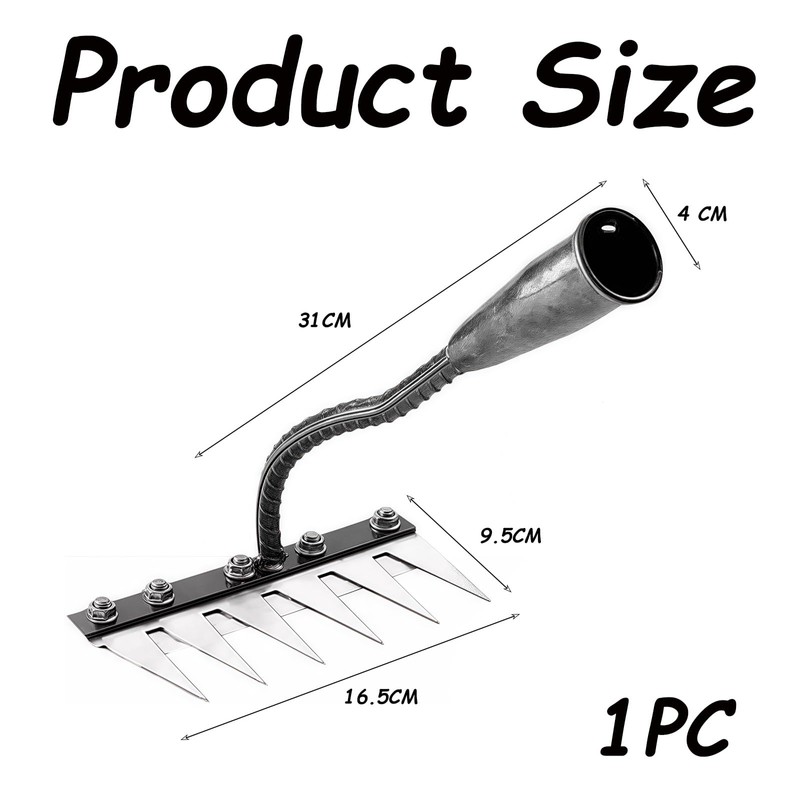 Heavy Duty Rake, Landscaping Rake, Suitable for horticulturists and friends