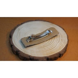 Handmade Beaded French Hair Barrette Inspired By Native American Seed Beads hair Barrette for women, Hair accessory (Multi-Color (Floral))