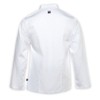 Tibard Long Sleeve Coolmax Chef Jacket (White, Medium (Chest 38-40"))