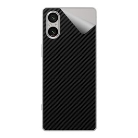 PDA Kobo Skin Seal Xperia 5 V (SO-53D/SOG12/XQ-DE44) Compatible [Carbon Tone・Black]