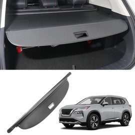 Cosilee Retractable Cargo Cover for Nissan Rogue 2021-2026 - Carbon Fiber Texture Trunk Privacy Anti-Theft Security Shade, Custom Fit SUV Accessories (Not for Rogue Select & Sport)
